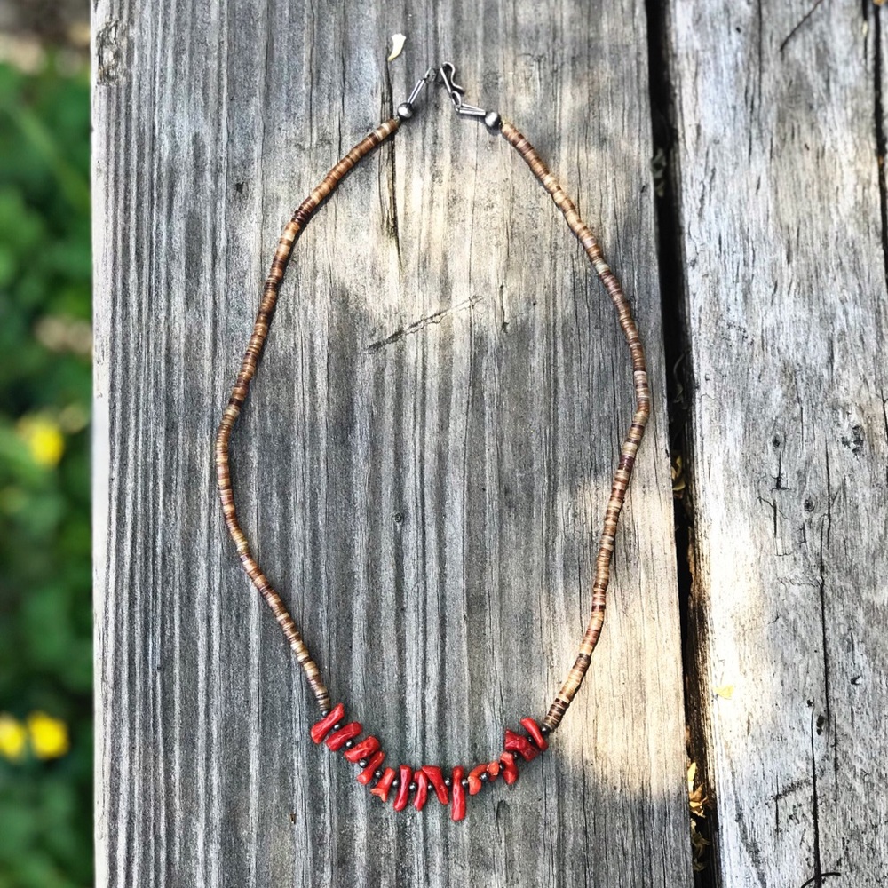 Coral Shell Necklace